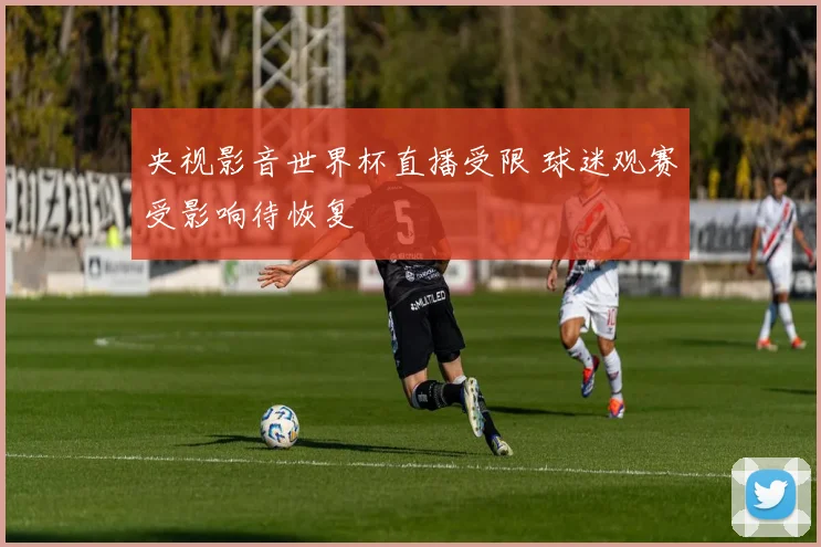 央视影音世界杯直播受限 球迷观赛受影响待恢复